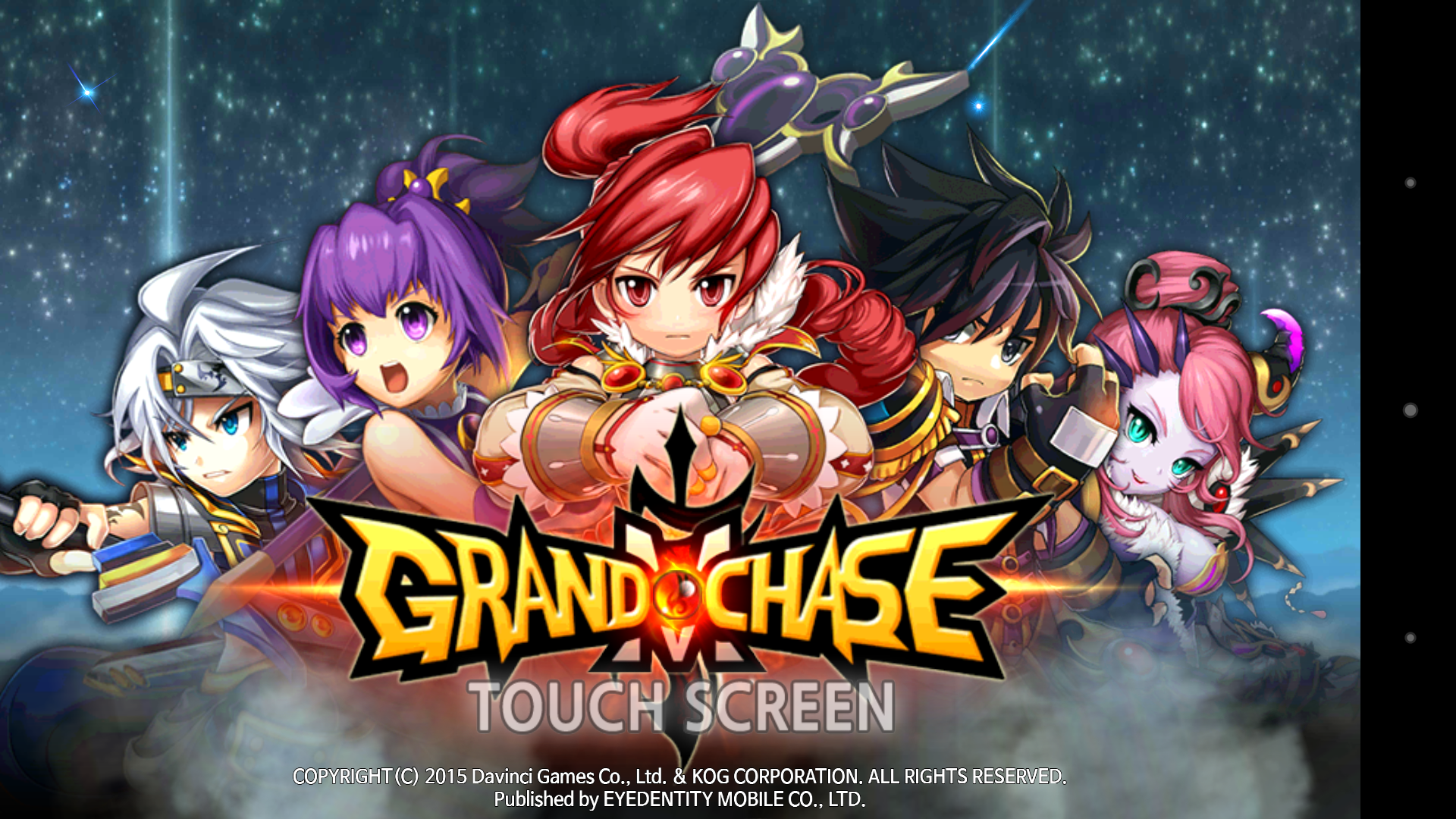 Grand Chase Touchscreen
