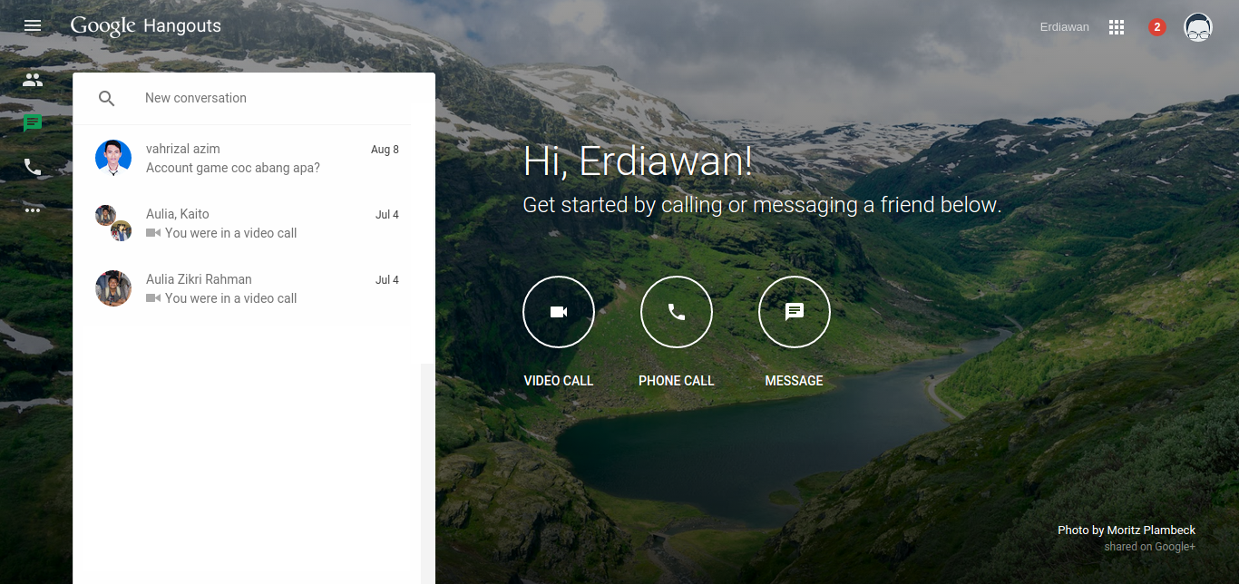 google hangout web