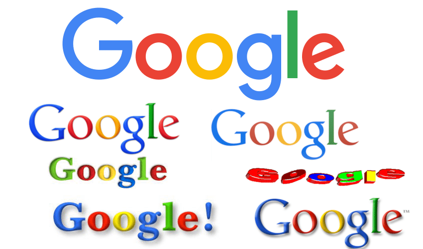 Google logo evolution