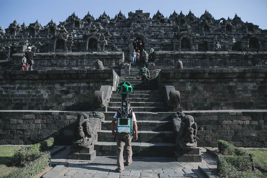 Street View Candi Borobudur