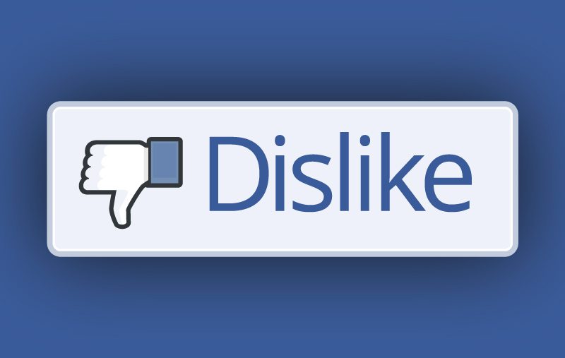 facebook dislike