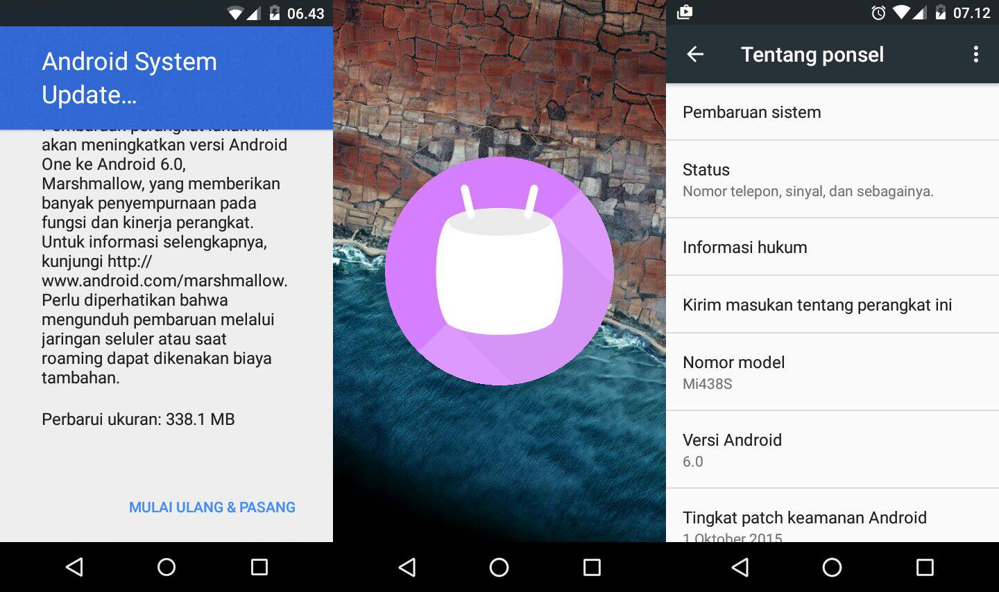 android one update marshmallow