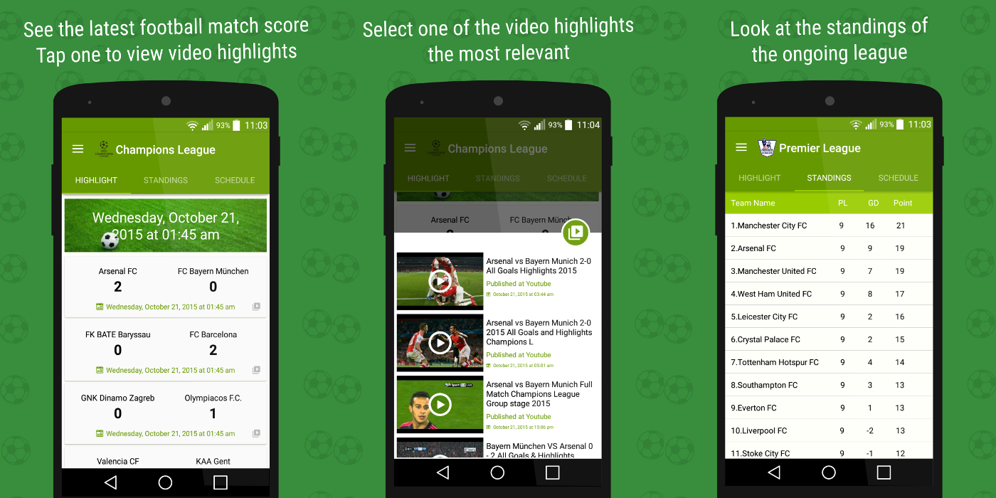 Highlight Goal App