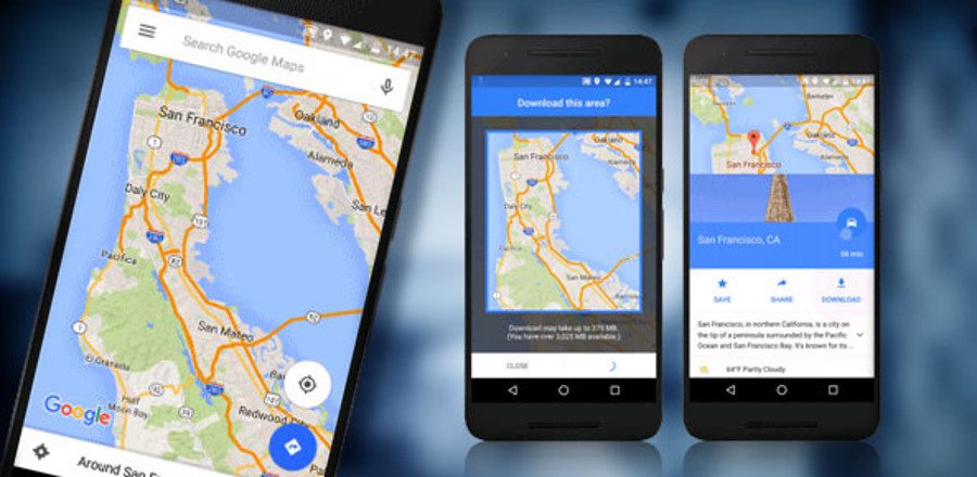 Google Maps Offline