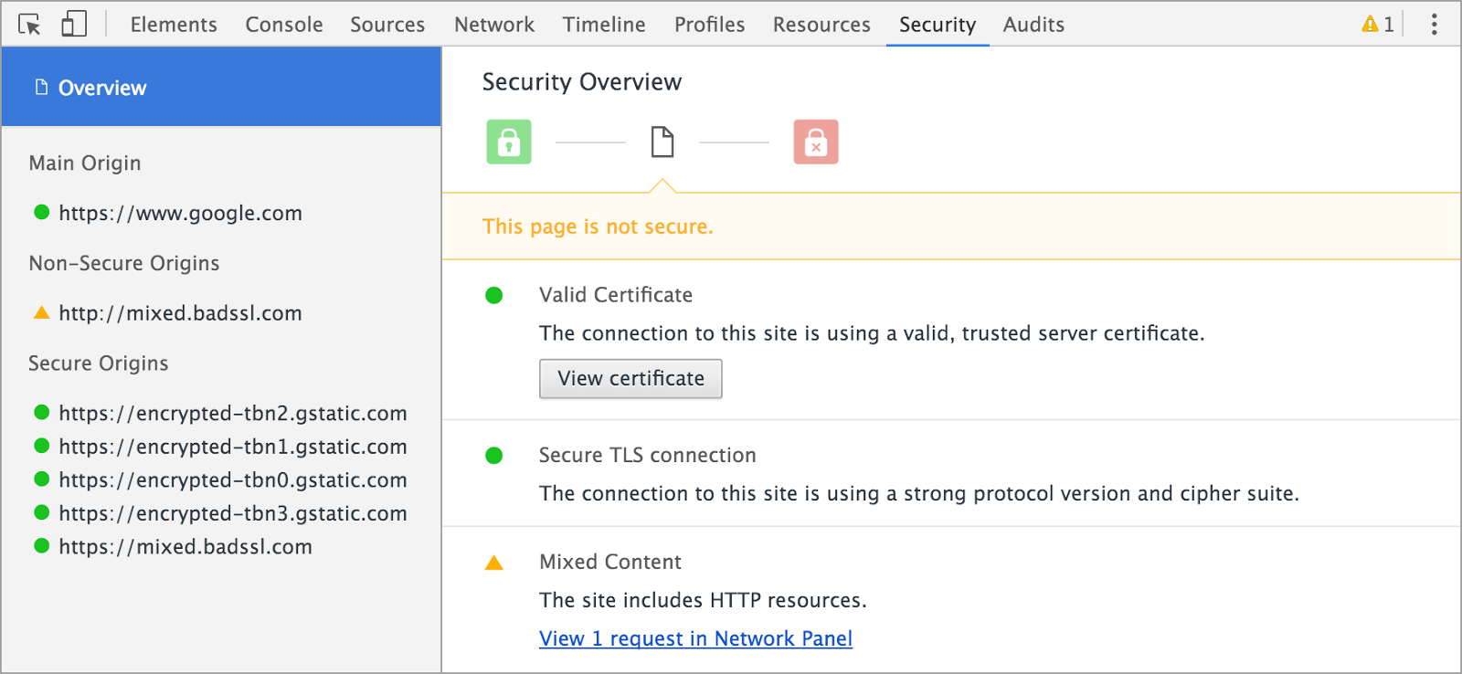 Security Panel
