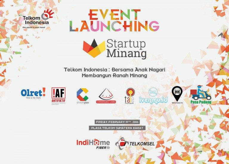 Launching StartUp Minang
