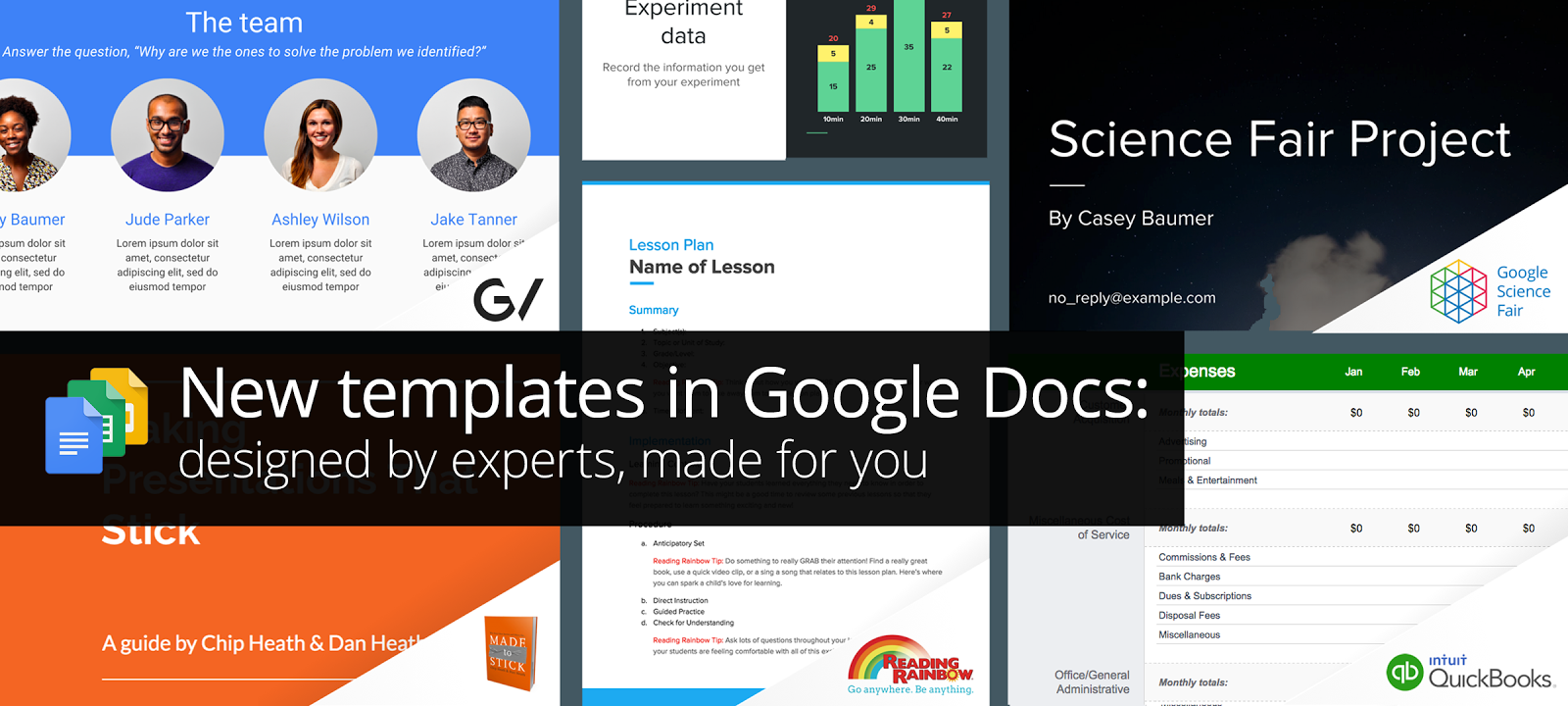 New Google Docs Template