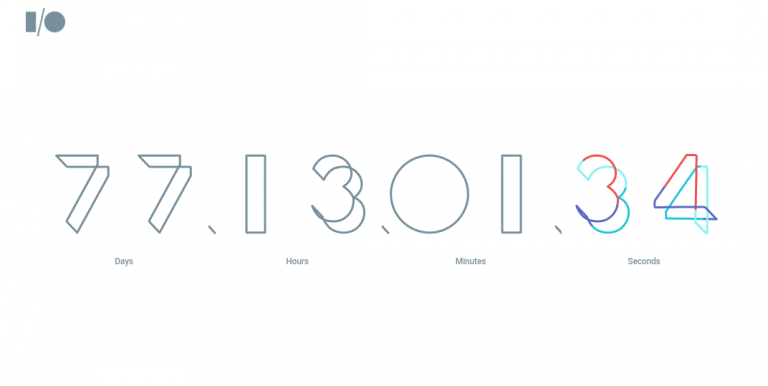 Google I/O 2016 Countdown