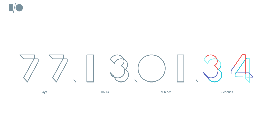Google I/O 2016 Countdown