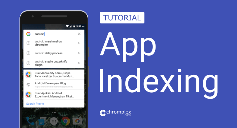 tutorial app indexing