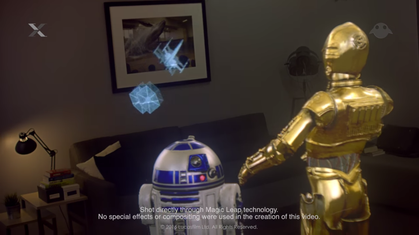 Magic Leap Video Star Wars
