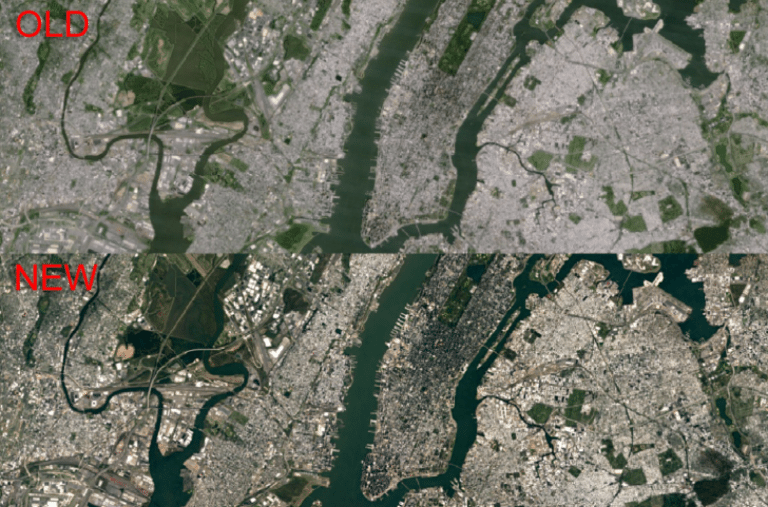 New Google Earth Mosaic