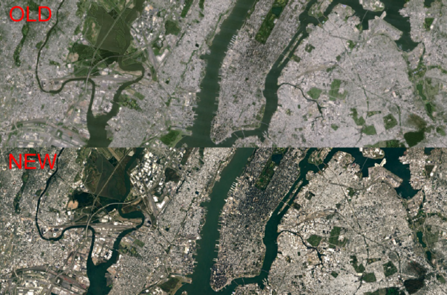 New Google Earth Mosaic