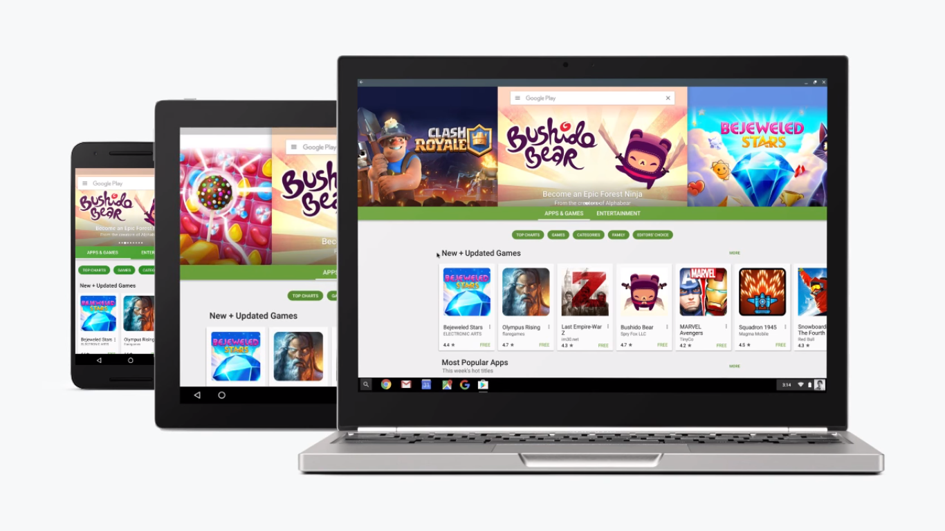 Google Play on Chromebook