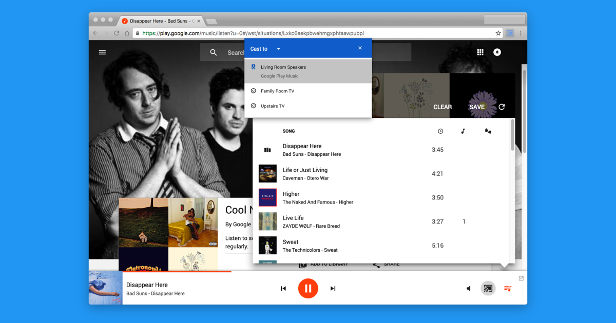 Chrome Google Cast