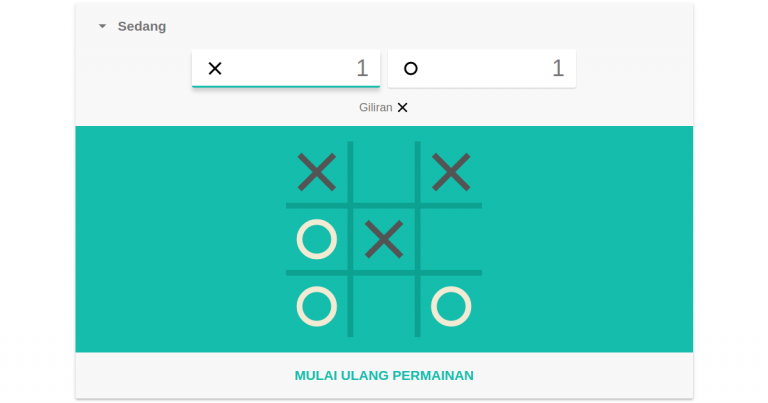 Tic Tac Toe in Google Search