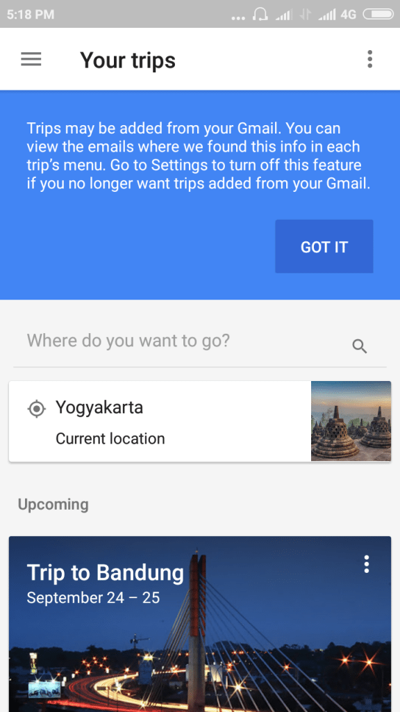 Google Trips
