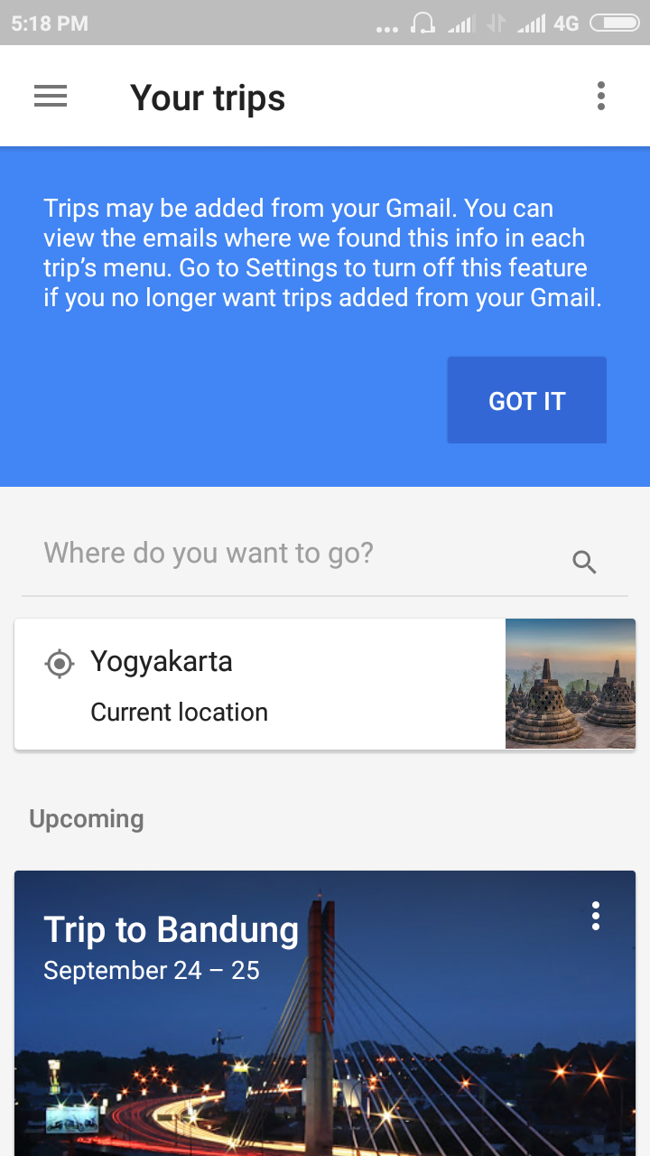 Google Trips