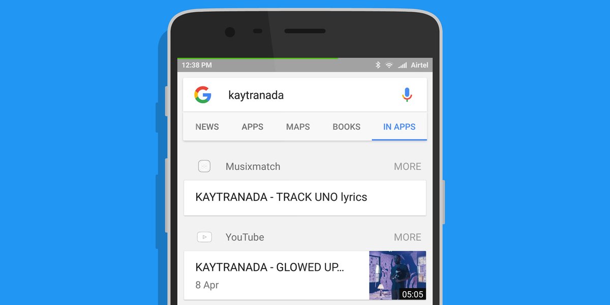 In Apps Search