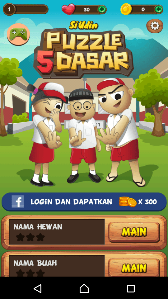 Si Udin Puzzle 5 Dasar