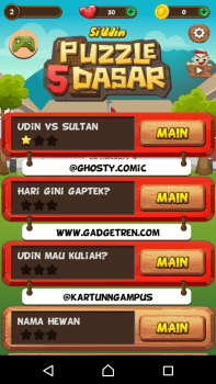 Si Udin Puzzle 5 Dasar