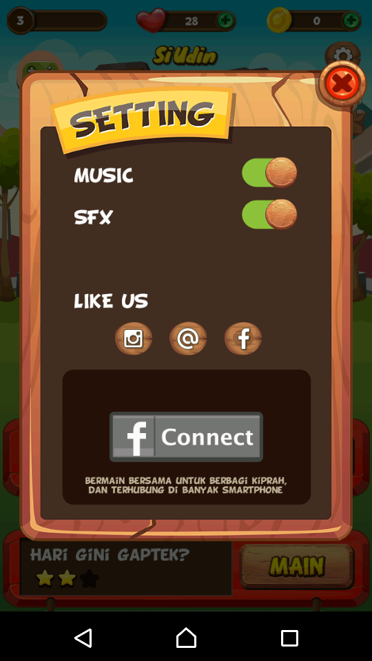 Si Udin Puzzle 5 Dasar