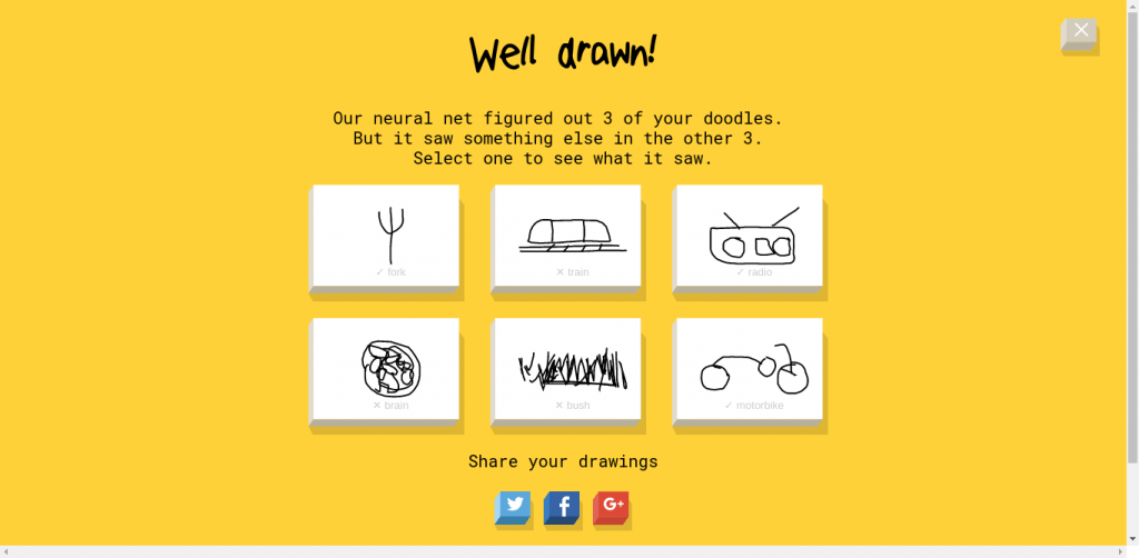 Google AI - Quick Draw