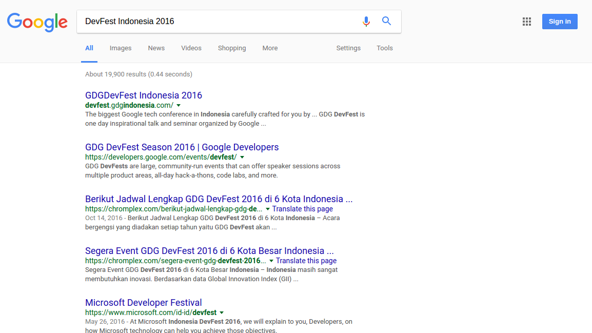 Hasil Penelusuran Baru