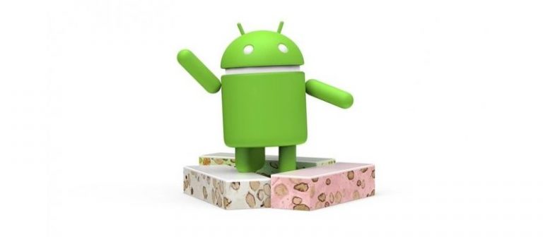 Tingkatan Android 7.0 Nougat Header