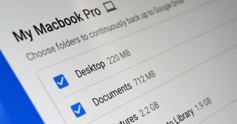 Google Backup and Sync