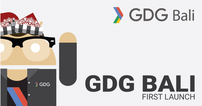 GDG Bali first launch cover