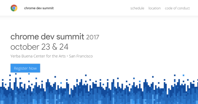 Chrome Dev Summit 2017