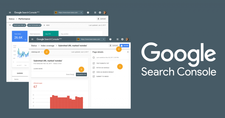 New Google Search Console