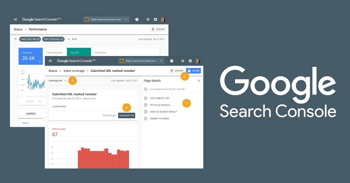 New Google Search Console
