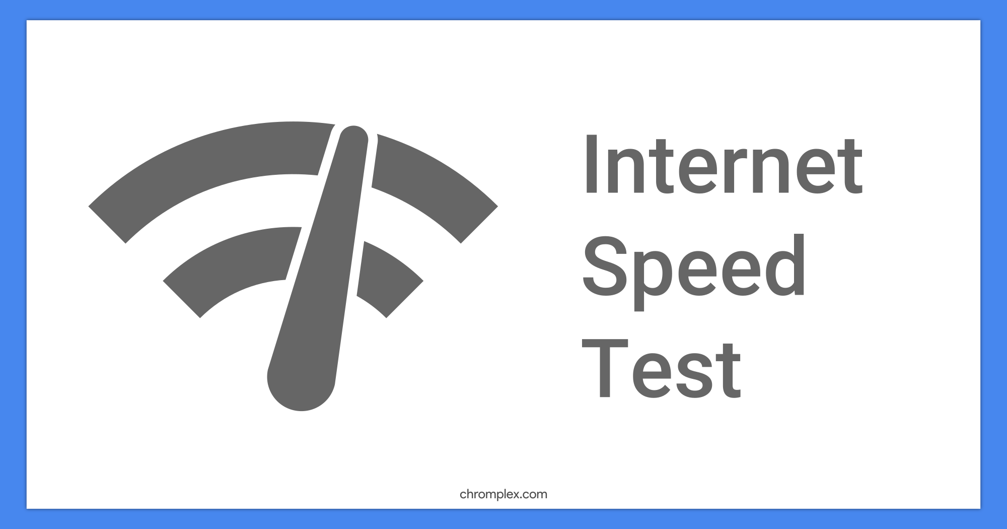 internet speed test
