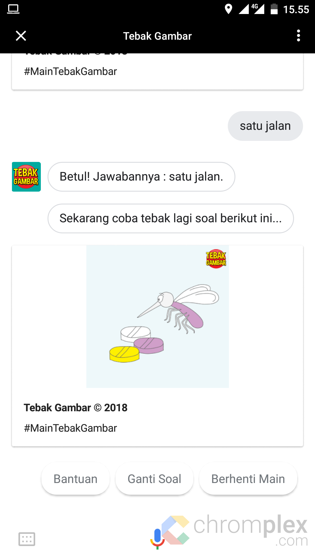 Tebak Gambar di Google Assistant 2